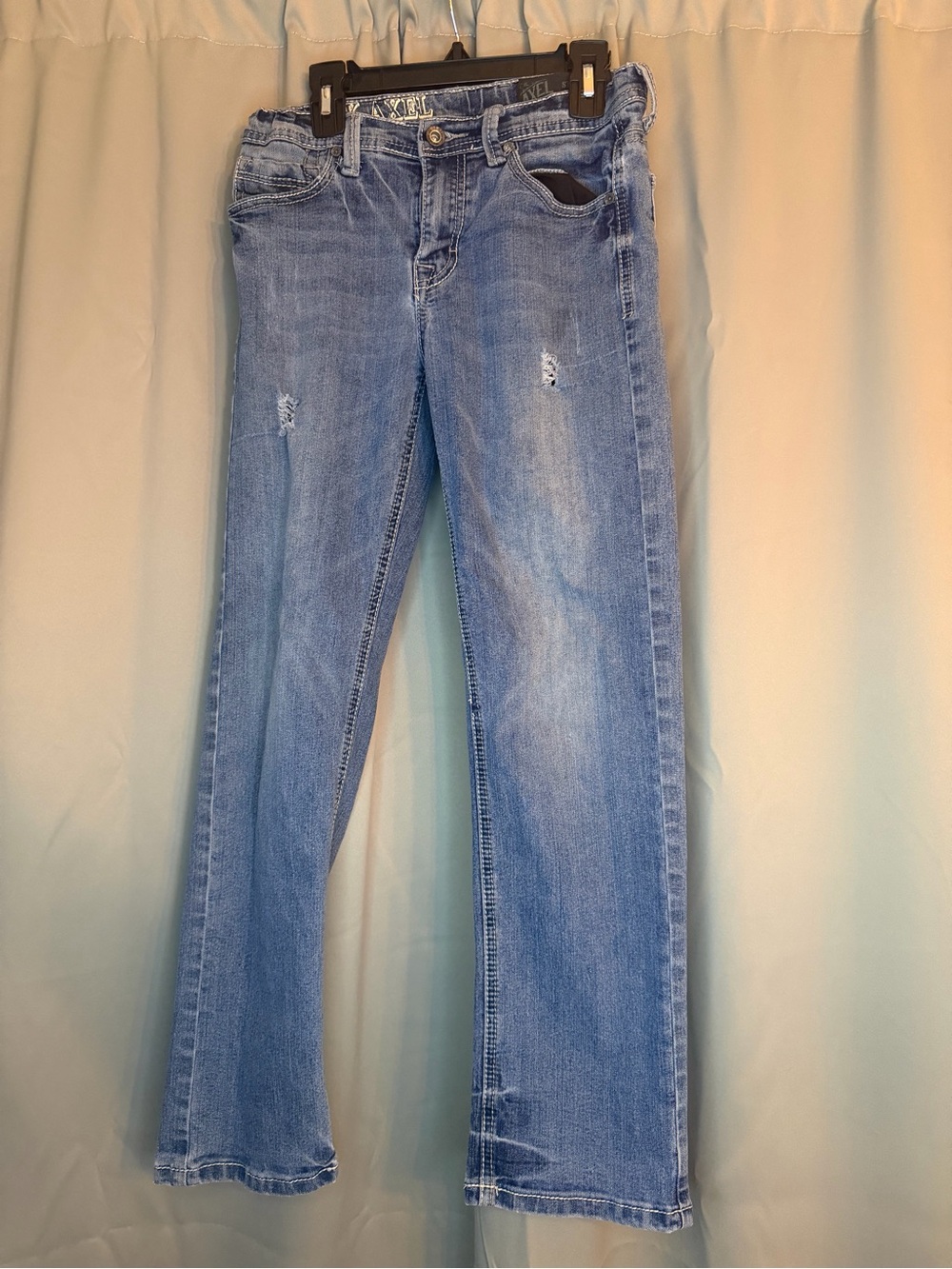 Kids Light Blue Straight-Leg Jeans